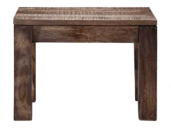 Sale Mesa de centro | Mesa de apoio | Mesa de café 50x50x35 cm madeira de mangueira maciça Castanho