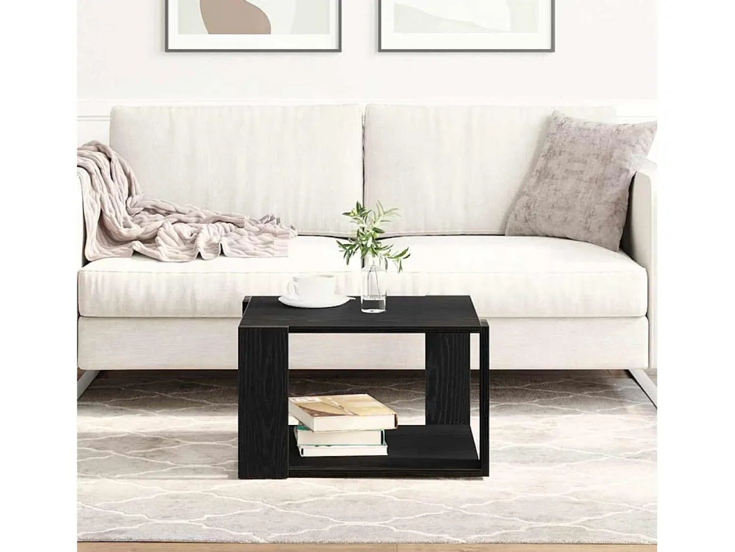 Mesa de centro | Mesa de apoio Carvalho 85x55x31 cm^ Mesa De Centro