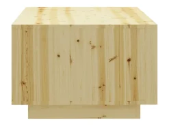 Discount Mesa de centro | Mesa de apoio | Mesa de café 110x50x33.5 cm abeto maciço Castanho