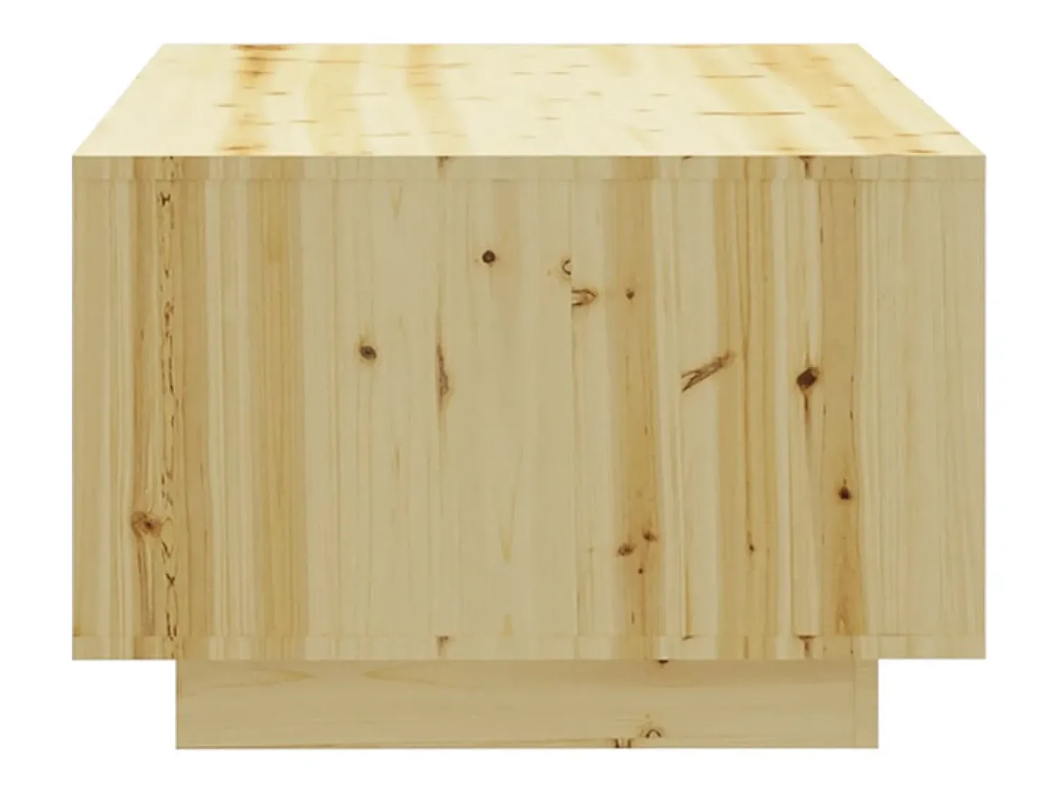 Discount Mesa de centro | Mesa de apoio | Mesa de café 110x50x33.5 cm abeto maciço Castanho