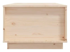 Clearance Mesa de centro | Mesa de apoio | Mesa de café 100x50x35 cm pinho maciço Castanho