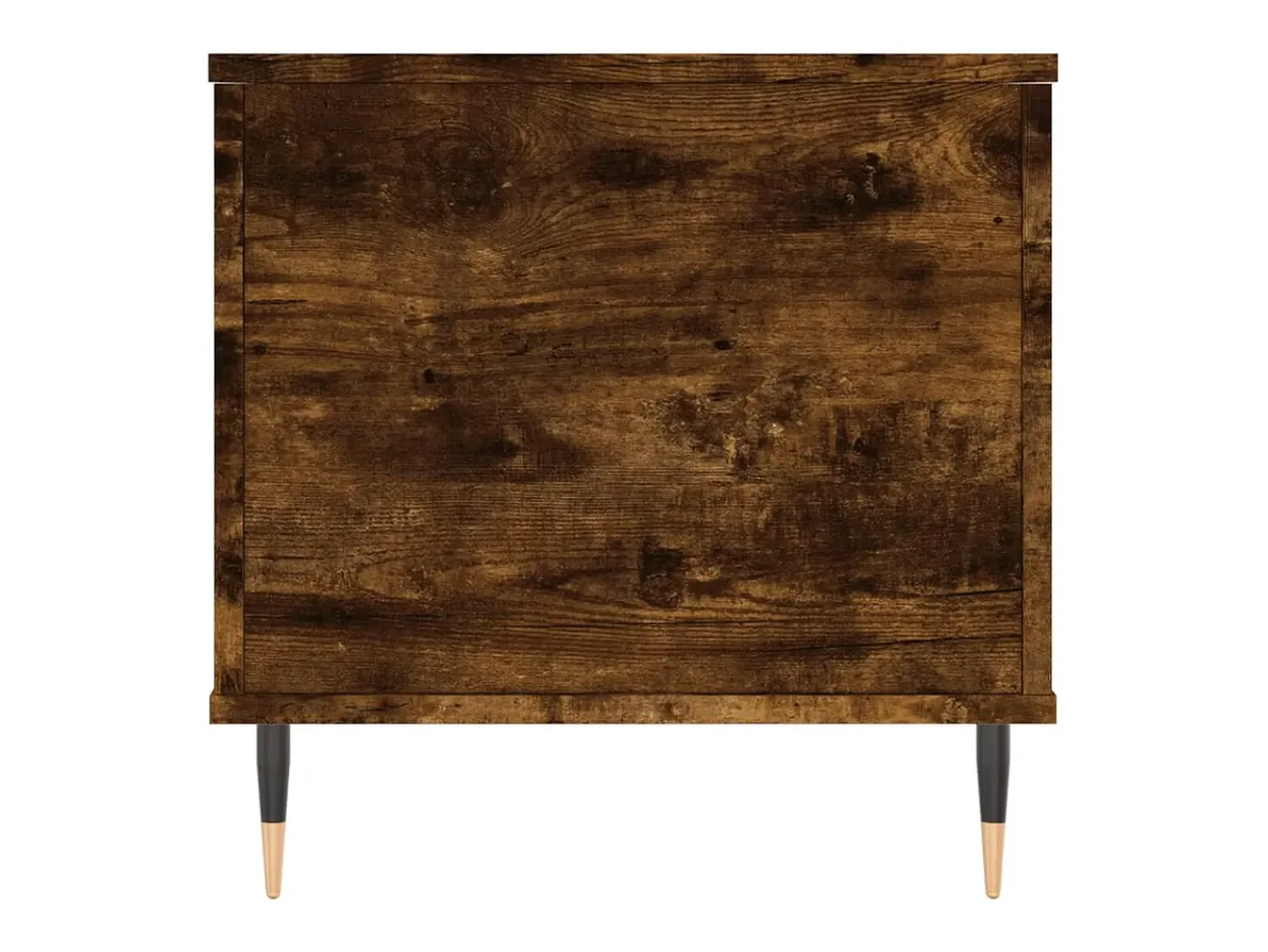 Mesa De Centro* Mesa de centro | Mesa de apoio 90x44.5x45 cm derivados madeira carvalho fumado Castanho