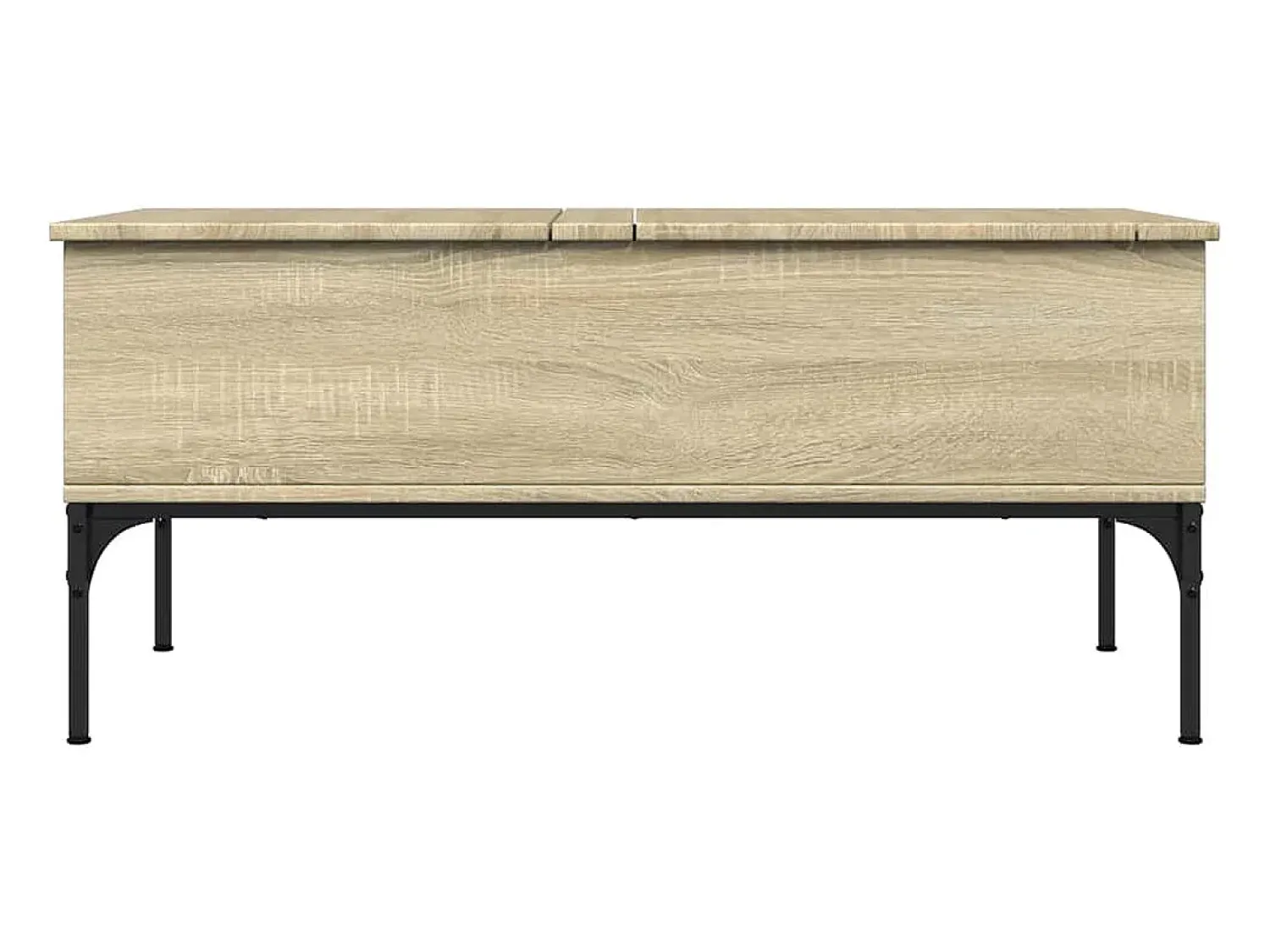Mesa de centro | Mesa de apoio 100x50x45cm deriv. madeira/metal carvalho sonoma^ Mesa De Centro