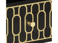Online Mesa de centro | Mesa de apoio | Mesa de café 80x54x40 cm madeira de mangueira maciça Preto