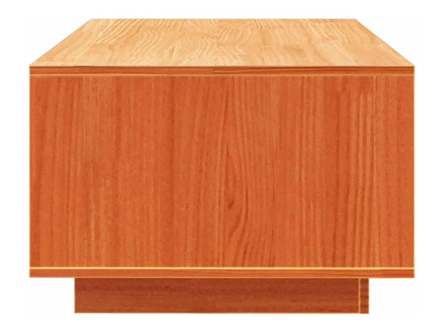 Mesa De Centro* Mesa de centro | Mesa de apoio 110x50x33.5 cm pinho maciço mel Castanho