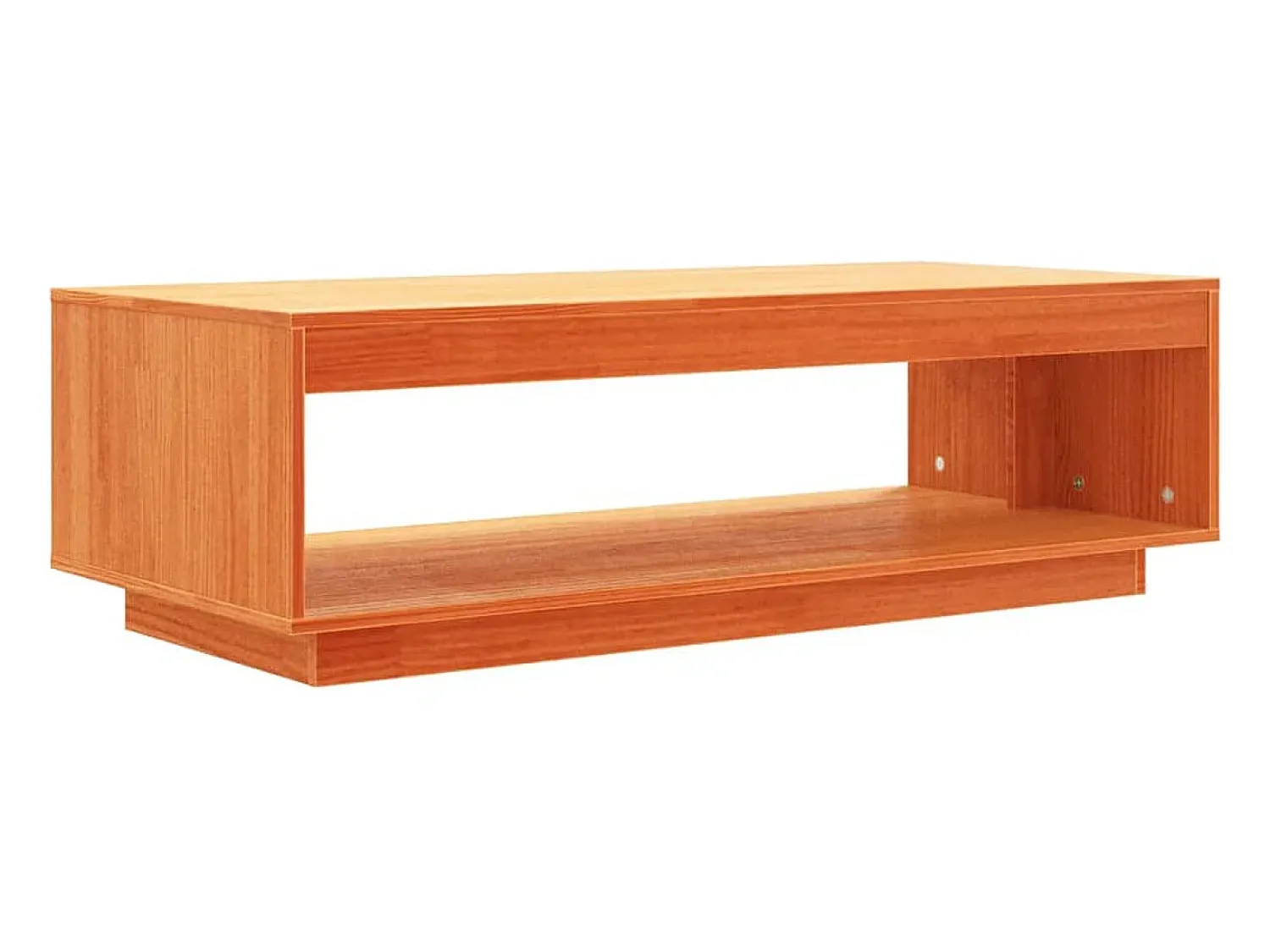 Mesa De Centro* Mesa de centro | Mesa de apoio 110x50x33.5 cm pinho maciço mel Castanho