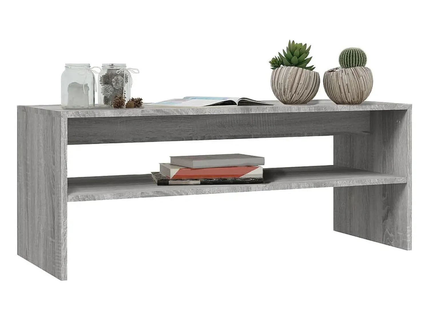 Mesa de centro | Mesa de apoio 100x40x40 cm derivados madeira sonoma^ Mesa De Centro