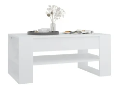 Mesa de centro | Mesa de apoio 102x55x45 cm madeira processada^ Mesa De Centro