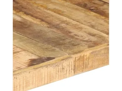 Sale Mesa de centro | Mesa de apoio | Mesa de café 180x90x40 cm madeira de mangueira áspera Castanho