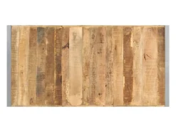 Sale Mesa de centro | Mesa de apoio | Mesa de café 180x90x40 cm madeira de mangueira áspera Castanho