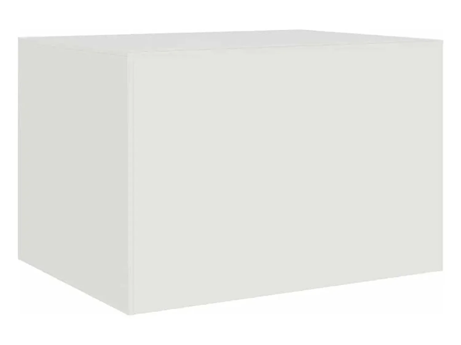 Mesa De Centro| Mesa de centro | Mesa de apoio 67x50x44 cm aço Branco