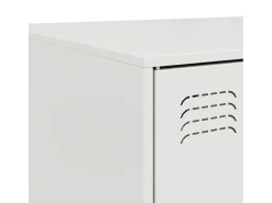 Mesa De Centro| Mesa de centro | Mesa de apoio 67x50x44 cm aço Branco