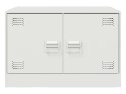 Mesa De Centro| Mesa de centro | Mesa de apoio 67x50x44 cm aço Branco