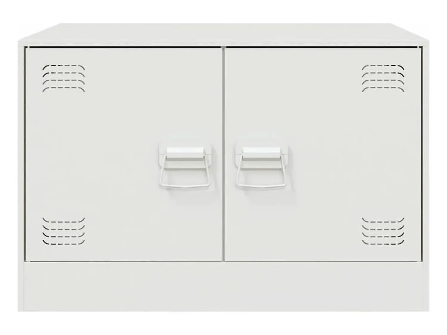 Mesa De Centro| Mesa de centro | Mesa de apoio 67x50x44 cm aço Branco