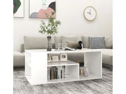 Mesa de centro | Mesa de apoio 100x50x40 cm derivados de madeira^ Mesa De Centro