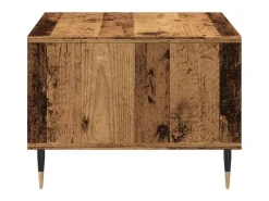 Discount Mesa de centro | Mesa de apoio 60x50x36.5 cm derivados de madeira madeira velha Castanho