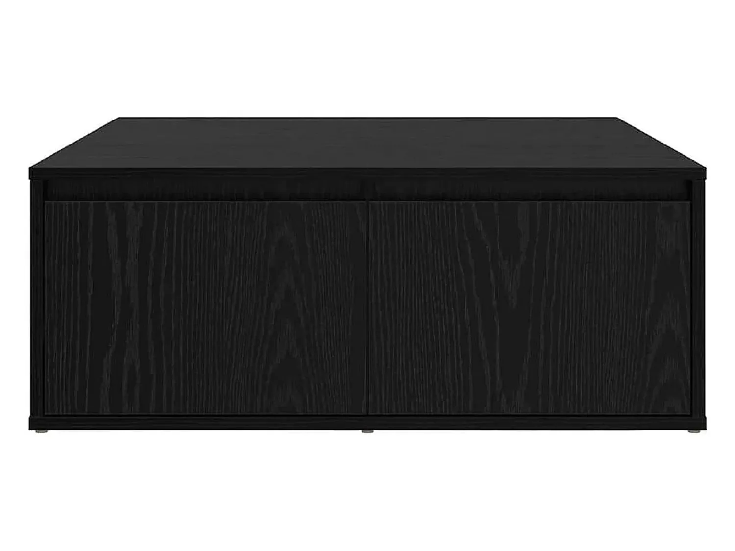 Discount Mesa de centro | Mesa de apoio com gaveta Carvalho 80x80x31 cm Preto