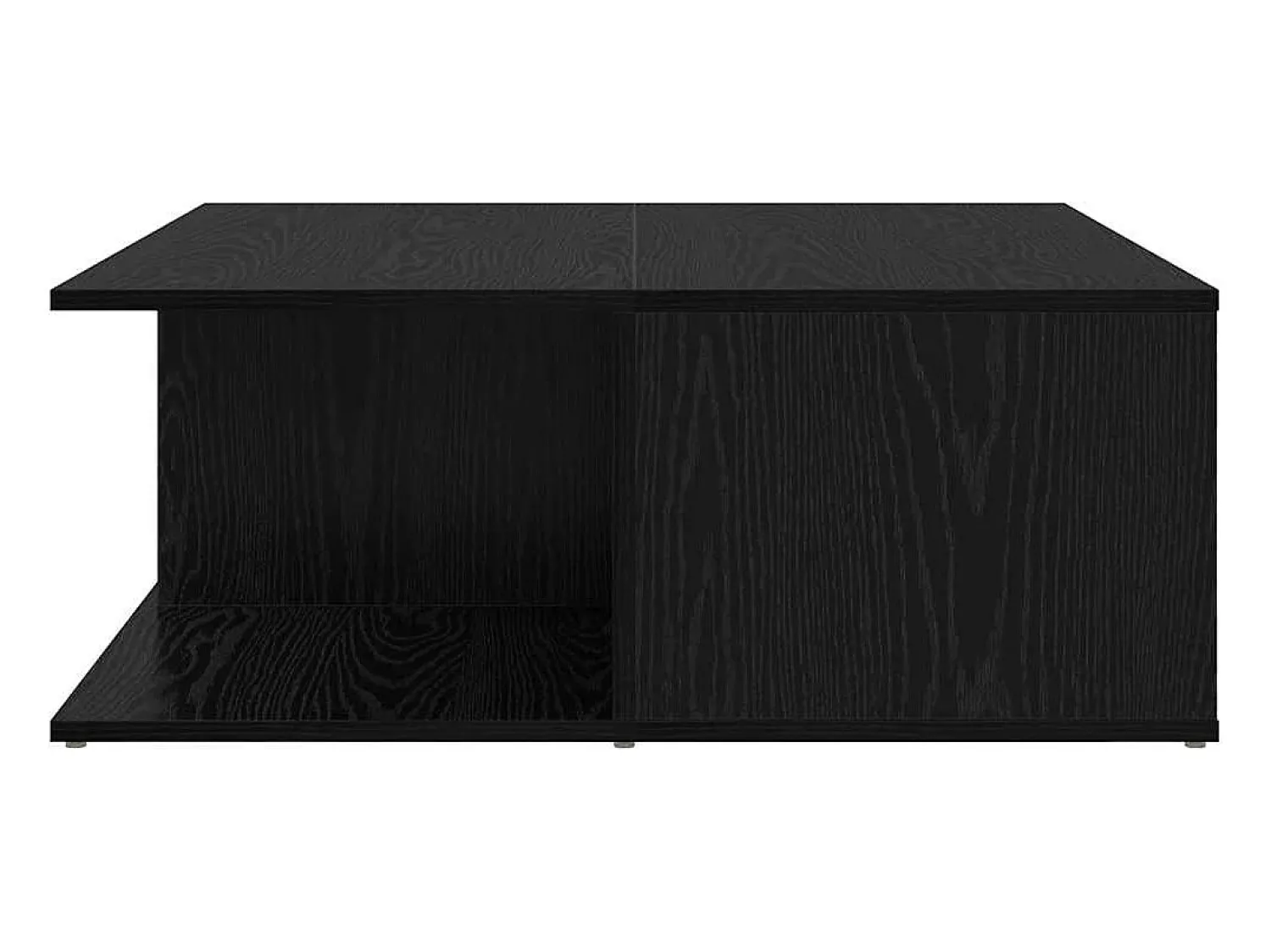 Discount Mesa de centro | Mesa de apoio com gaveta Carvalho 80x80x31 cm Preto