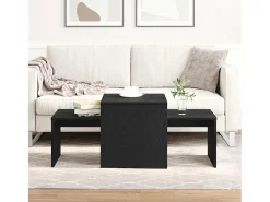 Mesa de centro | Mesa de apoio | Mesas encaixáveis Carvalho 100x48x40 cm^ Mesa De Centro