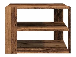 Mesa de centro | Mesa de apoio 58x58x40 cm derivados de madeira madeira velha^ Mesa De Centro