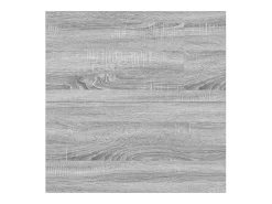 Mesa De Centro| Mesa de centro | Mesa de apoio com gavetas 70.5x70x40 cm sonoma Cinzento