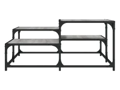 Online Mesa de centro | Mesa de apoio 87.5x87.5x40 cm derivados de madeira cinza sonoma Cinzento