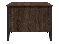 Mesa De Centro| Mesa de centro | Mesa de apoio 100x51x40 cm derivados madeira carvalho Castanho