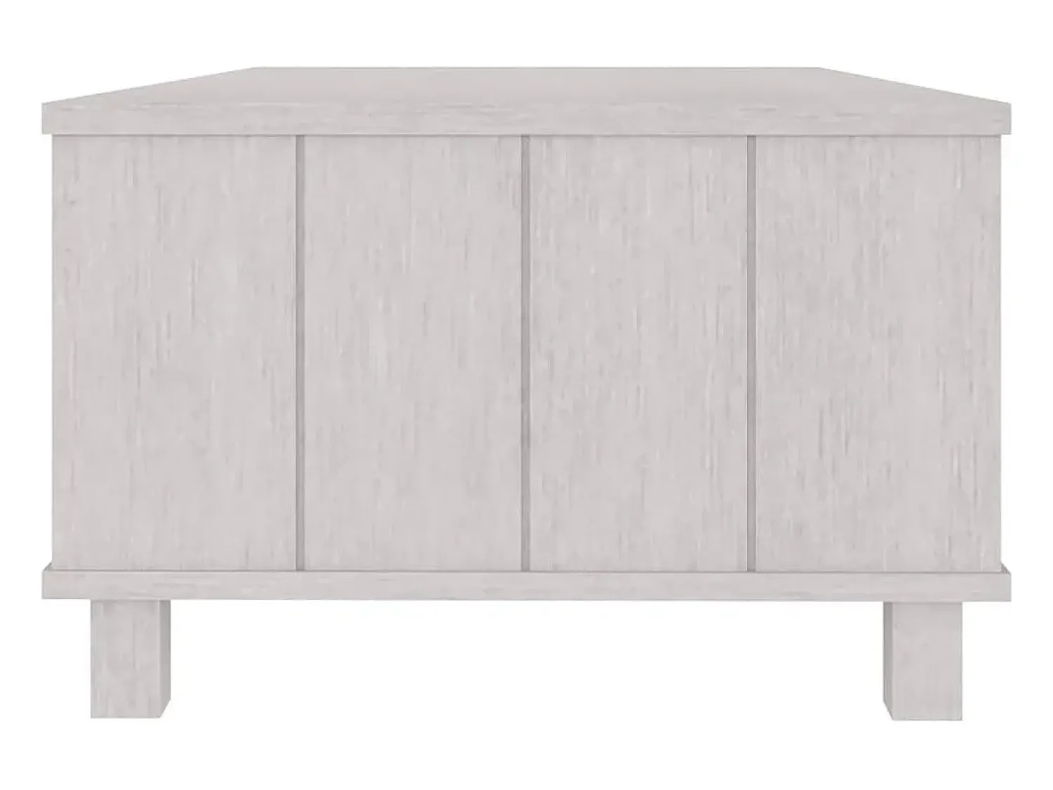 Mesa De Centro* Mesa de centro | Mesa de apoio HAMAR 100x55x35 cm pinho maciço Branco