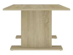 Mesa De Centro| Mesa de centro | Mesa de apoio 103.5x60x40 cm contraplacado carvalho sonoma Castanho
