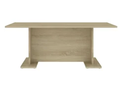 Mesa De Centro| Mesa de centro | Mesa de apoio 103.5x60x40 cm contraplacado carvalho sonoma Castanho