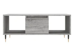 Mesa de centro | Mesa de apoio 90x50x36.5 cm derivados madeira sonoma^ Mesa De Centro