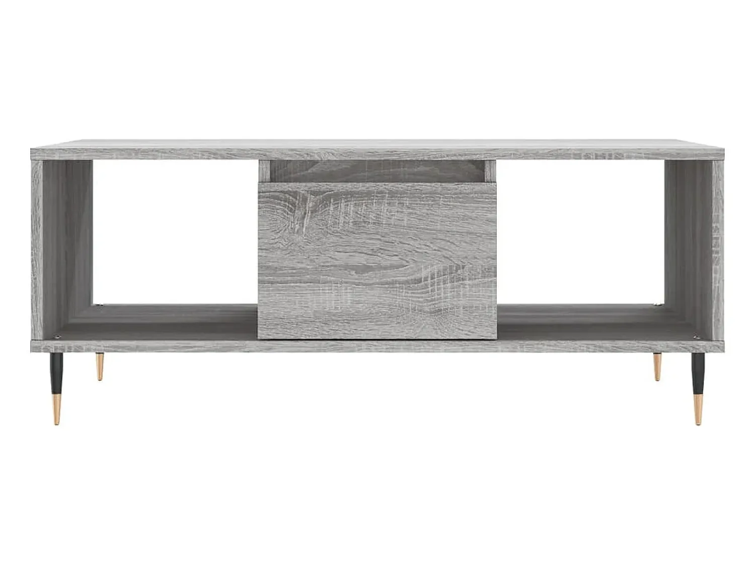 Mesa de centro | Mesa de apoio 90x50x36.5 cm derivados madeira sonoma^ Mesa De Centro