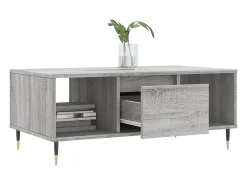 Mesa de centro | Mesa de apoio 90x50x36.5 cm derivados madeira sonoma^ Mesa De Centro