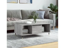 Mesa de centro | Mesa de apoio 90x50x36.5 cm derivados madeira sonoma^ Mesa De Centro