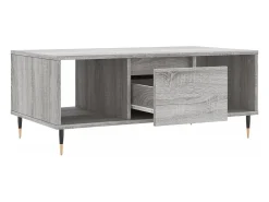 Mesa de centro | Mesa de apoio 90x50x36.5 cm derivados madeira sonoma^ Mesa De Centro