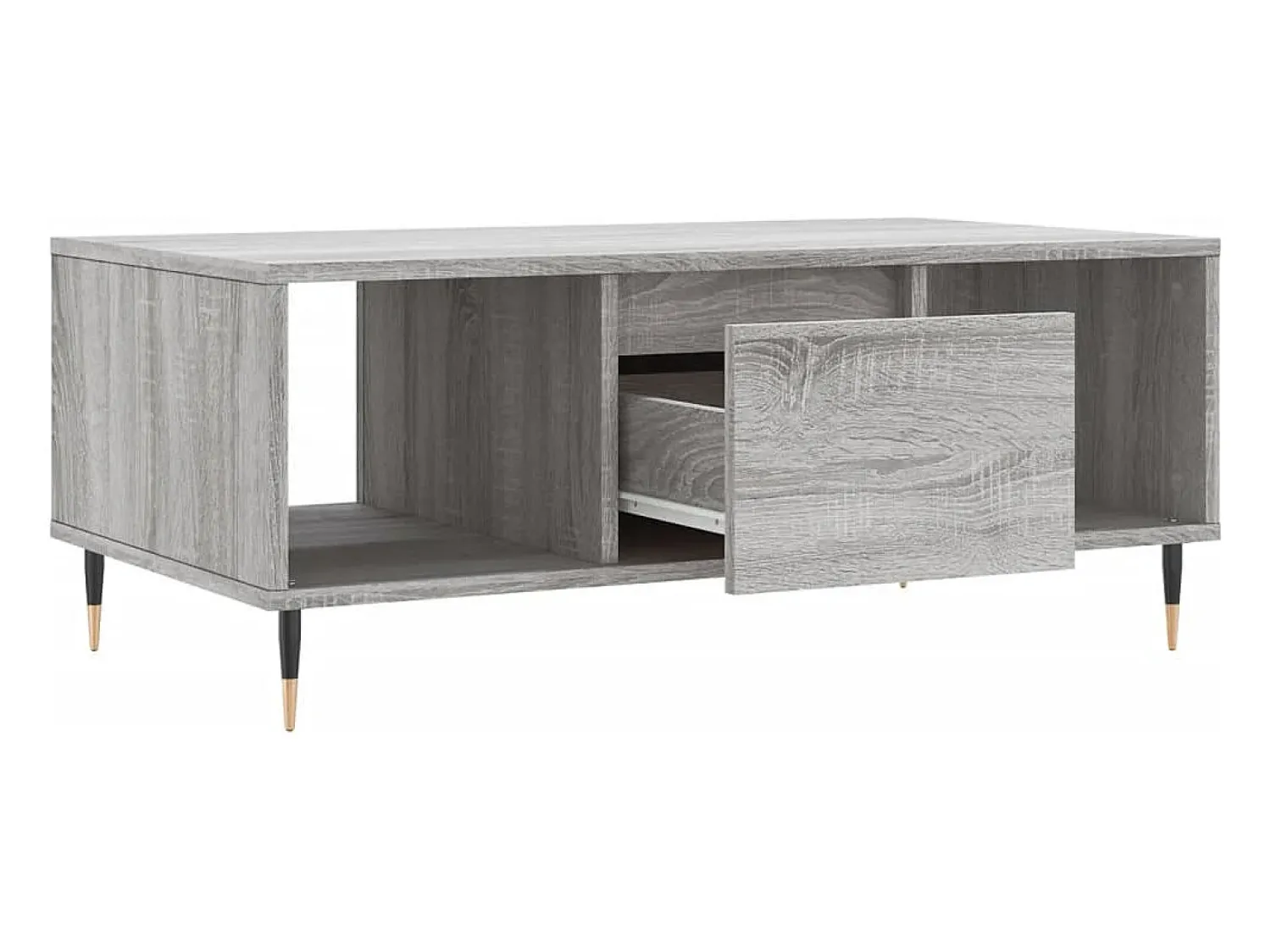 Mesa de centro | Mesa de apoio 90x50x36.5 cm derivados madeira sonoma^ Mesa De Centro