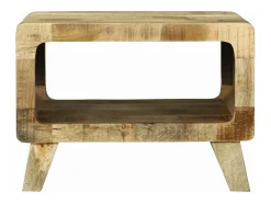 Mesa De Centro| Mesa de centro | Mesa de apoio | Mesa de café 50x50x35 cm Castanho