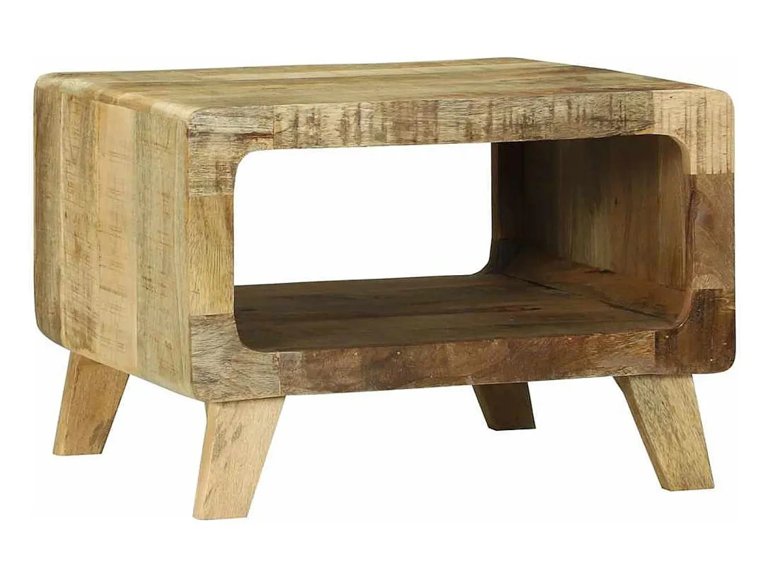 Mesa De Centro| Mesa de centro | Mesa de apoio | Mesa de café 50x50x35 cm Castanho
