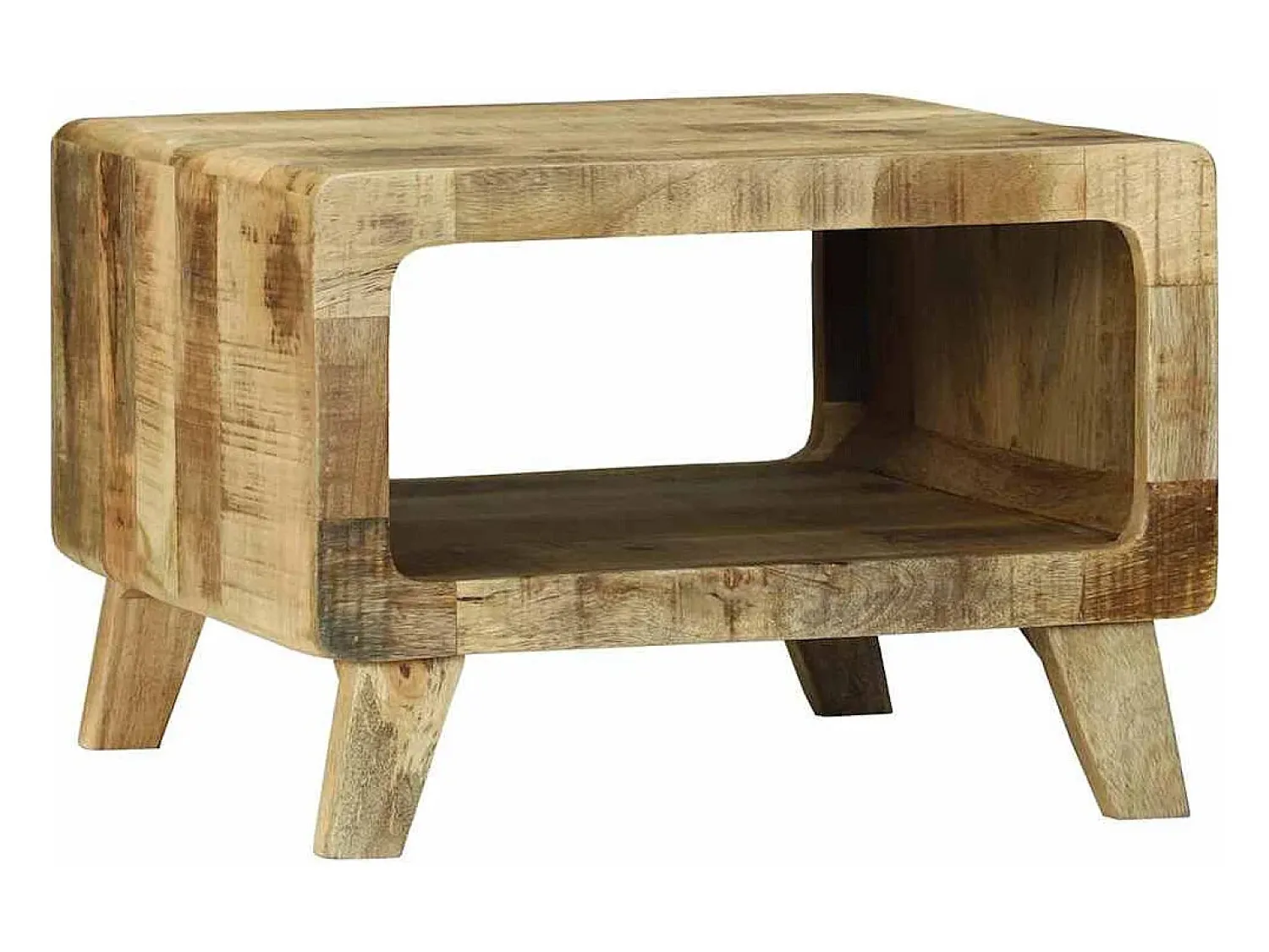 Mesa De Centro| Mesa de centro | Mesa de apoio | Mesa de café 50x50x35 cm Castanho