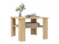 Mesa De Centro* Mesa de centro | Mesa de apoio derivados de madeira carvalho sonoma Castanho