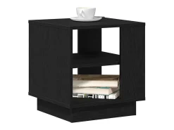 Mesa De Centro* Mesa de centro | Mesa de apoio Carvalho 40x40x43 cm Preto