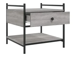 Mesa de centro | Mesa de apoio 50x50x50 cm derivados de madeira sonoma^ Mesa De Centro