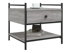 Mesa de centro | Mesa de apoio 50x50x50 cm derivados de madeira sonoma^ Mesa De Centro