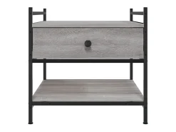 Mesa de centro | Mesa de apoio 50x50x50 cm derivados de madeira sonoma^ Mesa De Centro