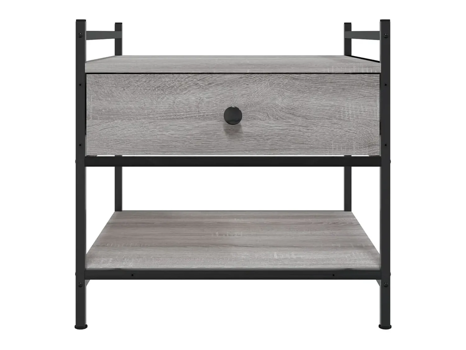 Mesa de centro | Mesa de apoio 50x50x50 cm derivados de madeira sonoma^ Mesa De Centro
