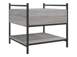 Mesa de centro | Mesa de apoio 50x50x50 cm derivados de madeira sonoma^ Mesa De Centro