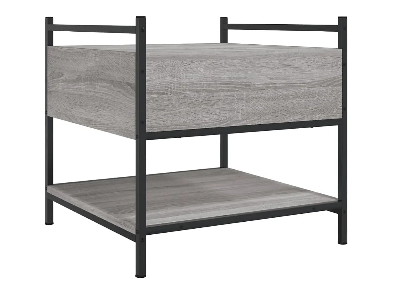Mesa de centro | Mesa de apoio 50x50x50 cm derivados de madeira sonoma^ Mesa De Centro