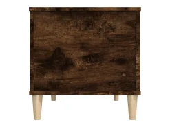 Mesa de centro | Mesa de apoio 90x44.5x45 cm derivados madeira carvalho fumado^ Mesa De Centro