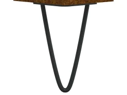 Mesa de centro | Mesa de apoio 90x50x36.5 cm derivados madeira carvalho fumado^ Mesa De Centro