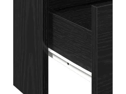 Mesa De Centro| Mesa de centro | Mesa de apoio with Drawer Carvalho 102x55x43.5 cm Preto